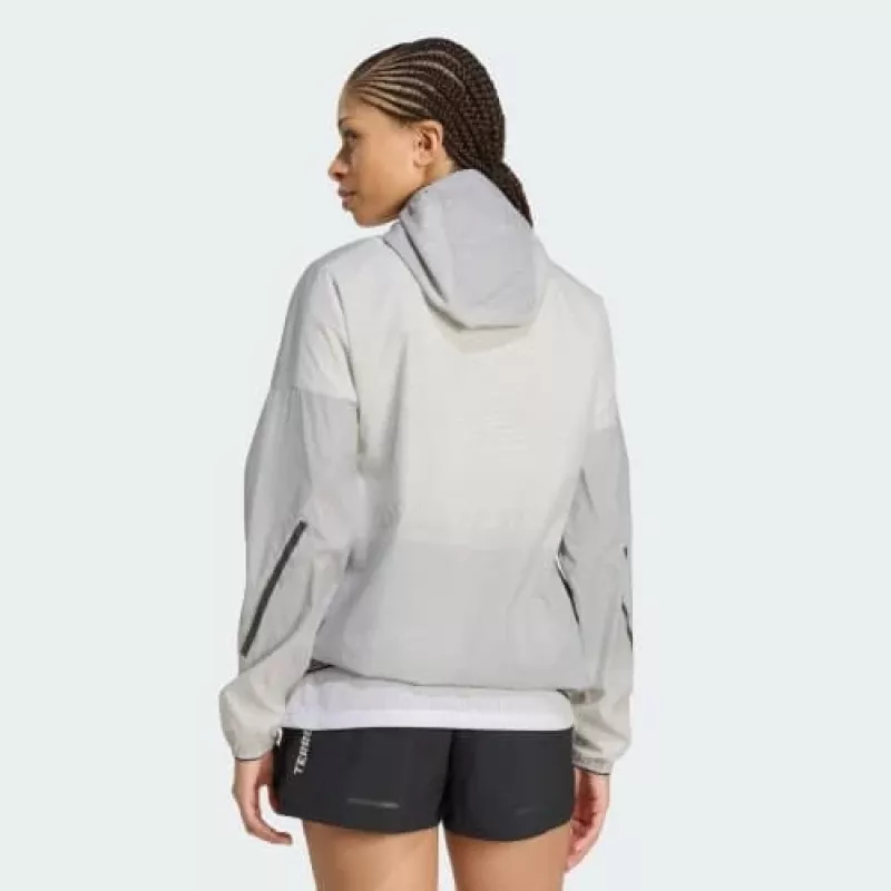adidas TERREX Xperior CLIMA365 Light Windweave Jacke Damen - Schwarz/Weiß