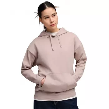 Puma ESS Centered Cat Logo Relaxed Hoodie Damen Pink Größe M