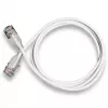 WANTEC eGlow UTP CAT6a Patchkabel, 0,5 m, Weiß