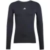 adidas Techfit Langarm-Trainingsshirt Herren Schwarz S