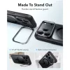 ESR Classic Hybrid Kickstand MagSafe Hülle für iPhone 17 Pro / 18 Pro Klar/Schwarz