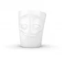 FIFTYEIGHT PRODUCTS T018301 Amused weiße Henkeltasse 350 ml