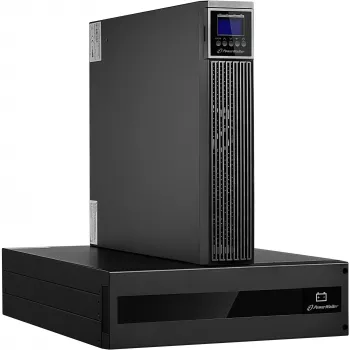 PowerWalker VFI 6000 RTG PF1 6000 VA Online-Doppelwandler-USV - Rackmount/Tower, 2x IEC C19 Ausgänge, reine Sinuswelle