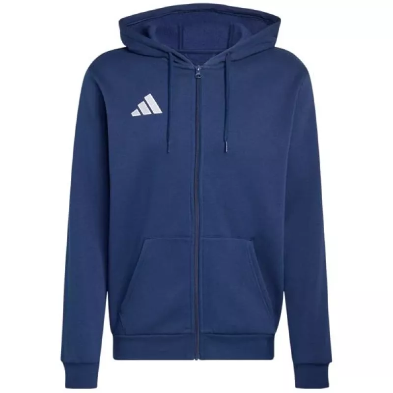 adidas Herren Entrada 26 Full-Zip Hoodie Team Navy Blue Größe L