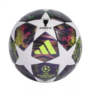 adidas UCL 25/26 Final League Fußball Größe 5 Lila/Weiß JX9095