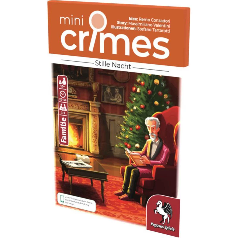 PEGASUS MiniCrimes - Silent Night | Weihnachtliches Deduktionsspiel
