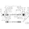 METZ CONNECT 142M2X25100 Industrie-Ethernet-Kabel - 10 m Cat 6a S/FTP, M12 X-codiert Stecker auf RJ45 Stecker, halogenfrei Grün