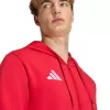 adidas Entrada 26 Full-Zip Hoodie Herren Rot L