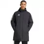 adidas Tiro 24 Stadium Parka Herren Schwarz/Weiß Größe M