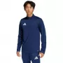 adidas Entrada 26 Trainings-Top Herren Navy Blau Viertelreißverschluss Langarm L