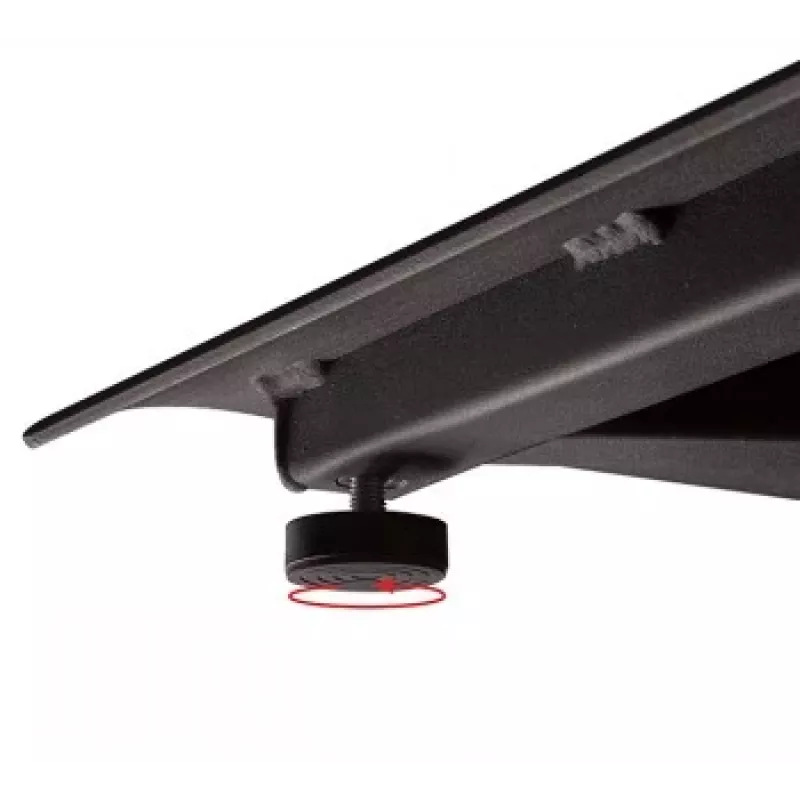 B-TECH AV SYSTEM X - Universeller Bodenständer für Flachbildschirme (VESA 600 x 400) - 1,8 m