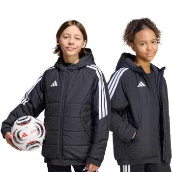 adidas Tiro 26 Winter Kinder Fußballjacke Schwarz KA5319 164 cm