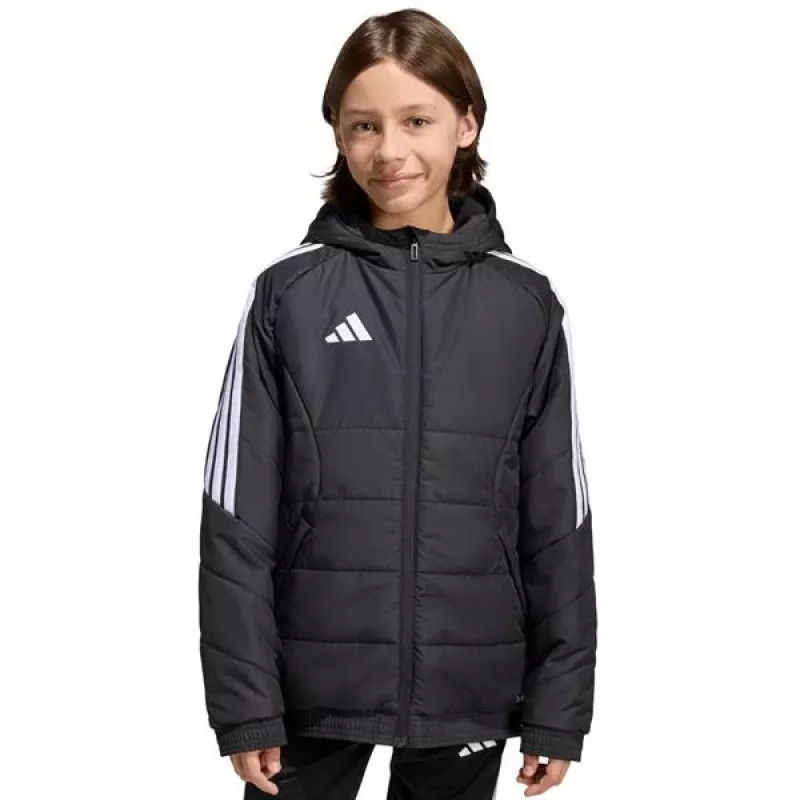 adidas Tiro 26 Winter Kinder Fußballjacke Schwarz KA5319 164 cm