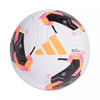 adidas Conext 26 League Fußball Größe 5 Weiß/Schwarz/Solar Orange KE5865