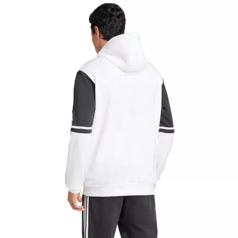 adidas Squadra 25 Sweat Hoody Herren Weiß/Schwarz Größe M