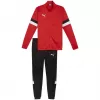 PUMA Herren Team Rise Trainingsanzug Rot und Schwarz Größe L
