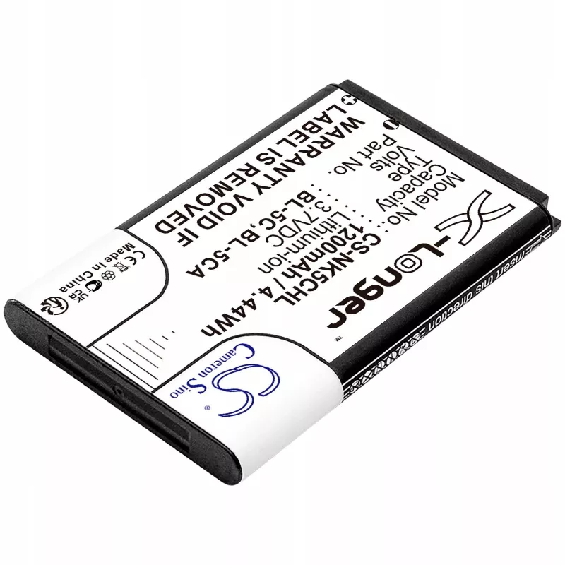 Cameron Sino 1200mAh Li-ion Akku für Nokia BL-5C, BL-5CA, Teltonika, Lark BL-6SP