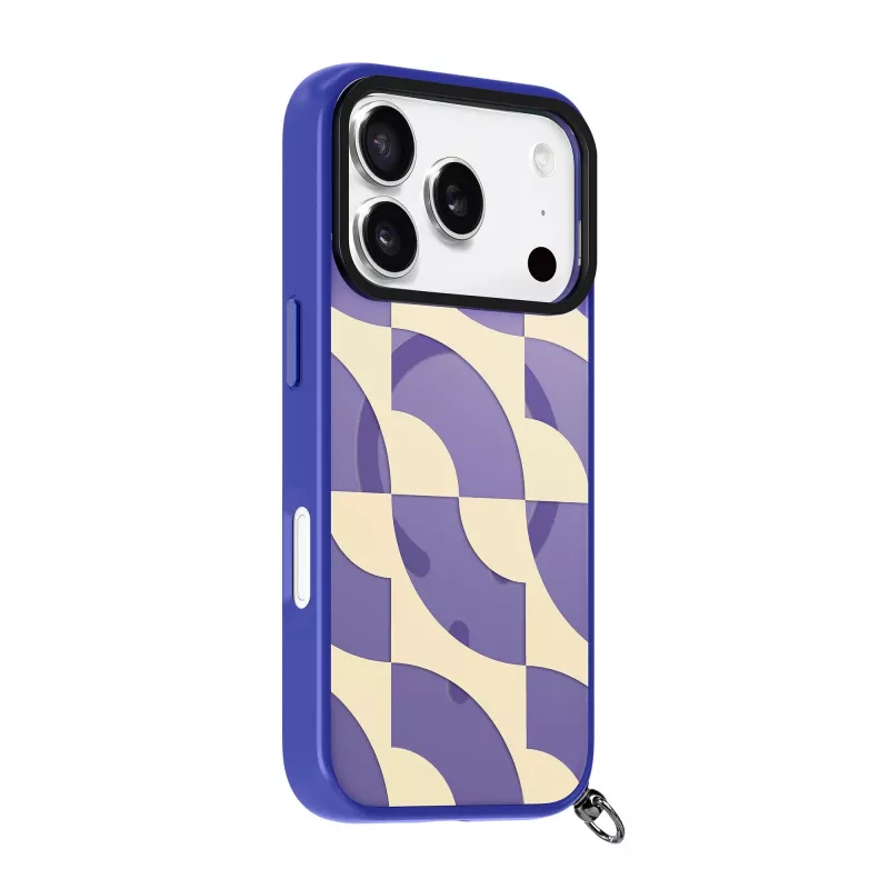 LAUT Keyko Pop Hülle für iPhone 17 Pro Max, Indigo Tide