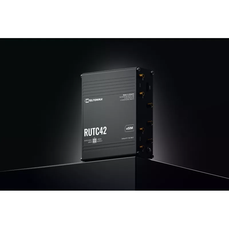 Teltonika Networks RUTC42 (UK) 4G/Wi-Fi 6 Dual-Band Industrie-Router