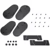 SilverStone RAC-CF4-440 4-Kanal-Lüftersteuerung, 5,25-Zoll-Schacht, 30W pro Kanal, Schwarz