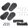 SilverStone RAC-CF4-440 4-Kanal-Lüftersteuerung, 5,25-Zoll-Schacht, 30W pro Kanal, Schwarz