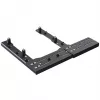 VIRPIL Controls Stuhlhalterungs-Verlängerungsplatte, 140mm - Schwarz