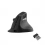 Keychron M5-A29 Vertikale PixArt 3311 1K Schwarz Ergonomische Kabellose Gaming-Maus