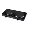 MEO MR-772-2 Doppel-Herdplatte 2500W, Gusseisen-Brenner, emailliert