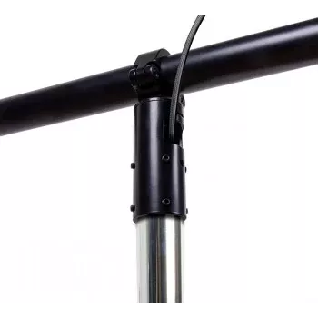 B-TECH AV SYSTEM 2 - Traversen-Klemmhalterung für Ø50mm Stangen (Schwarz)
