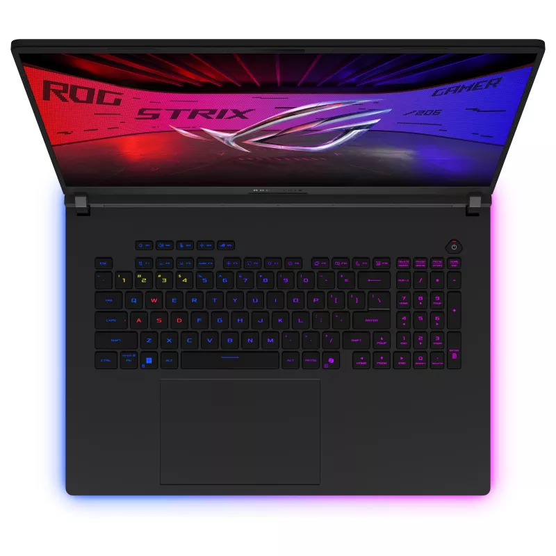 ASUS ROG Strix Scar 18 G835LXG-TQ328W Gaming-Laptop, 18 inch 4K UHD 300Hz, Intel Core Ultra 9, RTX 5090, 128GB RAM, 8TB SSD, Win11 Home, deutsche Tastatur