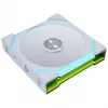 Lian Li UNI FAN SL FLEX Wireless ARGB 120mm Lüfter 3er-Pack Weiß