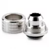 Thermal Grizzly DeltaMate Kompressionsverschraubung, Messing - Glanznickel, ST13, 6er-Pack