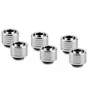 Thermal Grizzly DeltaMate Kompressionsverschraubung, Messing - Glanznickel, ST13, 6er-Pack