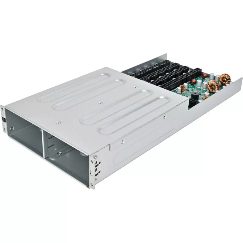 SilverStone SST-CPB01 1U 1+1 redundantes CRPS-Stromverteilerboard mit Käfig, bis zu 2400 W