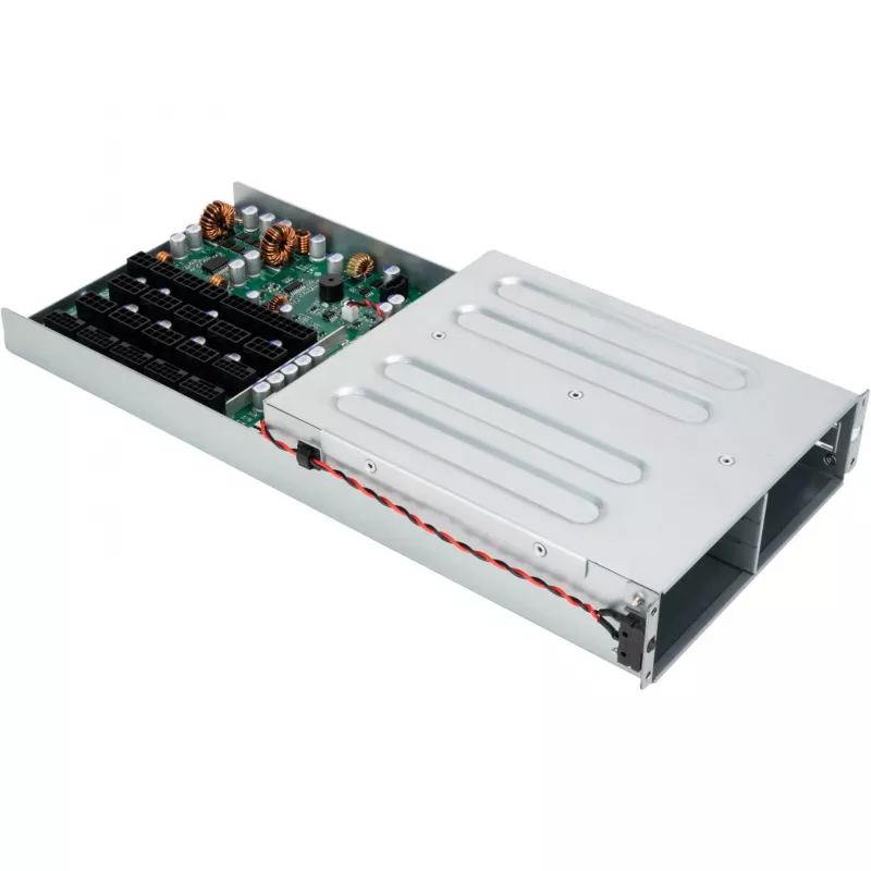 SilverStone SST-CPB01 1U 1+1 redundantes CRPS-Stromverteilerboard mit Käfig, bis zu 2400 W