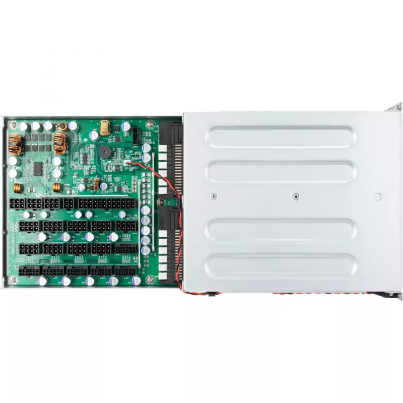 SilverStone SST-CPB01 1U 1+1 redundantes CRPS-Stromverteilerboard mit Käfig, bis zu 2400 W