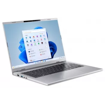 Acer Aspire 14 AMD Ryzen AI 5 330 14 inch OLED 16GB 512GB Windows 11 Home Laptop - Stahlgrau