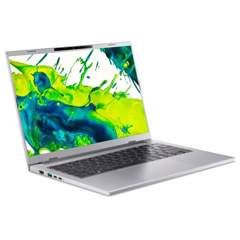 Acer Aspire 14 AMD Ryzen AI 5 330 14 inch OLED 16GB 512GB Windows 11 Home Laptop - Stahlgrau