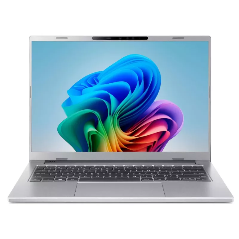 Acer Aspire 14 AMD Ryzen AI 5 330 14 inch OLED 16GB 512GB Windows 11 Home Laptop - Stahlgrau
