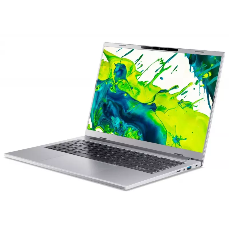 Acer Aspire 14 AMD Ryzen AI 5 330 14 inch OLED 16GB 512GB Windows 11 Home Laptop - Stahlgrau