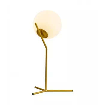 Tischlampe Raile E27 Gold