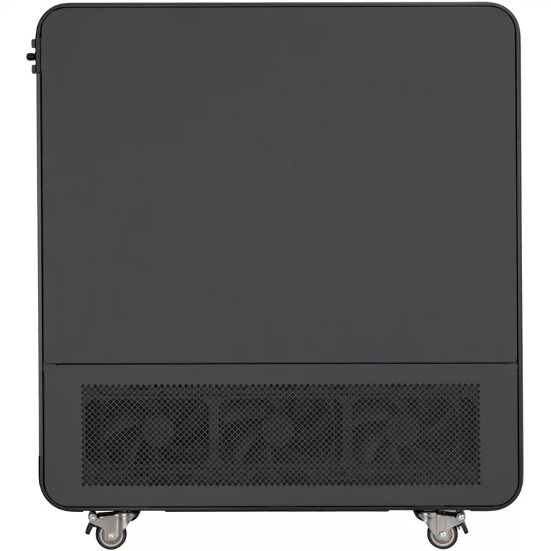 SilverStone Technology ALTA G1M Micro-ATX Tower-Gehäuse - Schwarz, gehärtetes Glas, 90° Motherboard-Rotation, 180mm Air Penetrator Lüfter