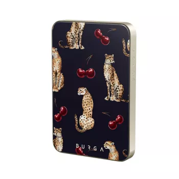 Burga Magnetic 5000 mAh Cougar Gold kabellose Powerbank