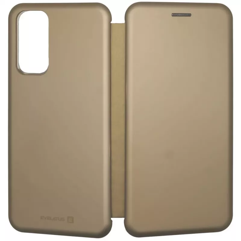 Evelatus Xiaomi Redmi Note 10S / Poco M5s Buchhülle Gold