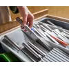 Joseph Joseph DrawerStore Erweiterbarer Besteck-Organizer, Grau