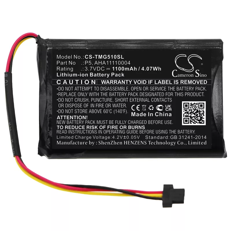 Cameron Sino Akku für TomTom GO 510/520, VIA 62