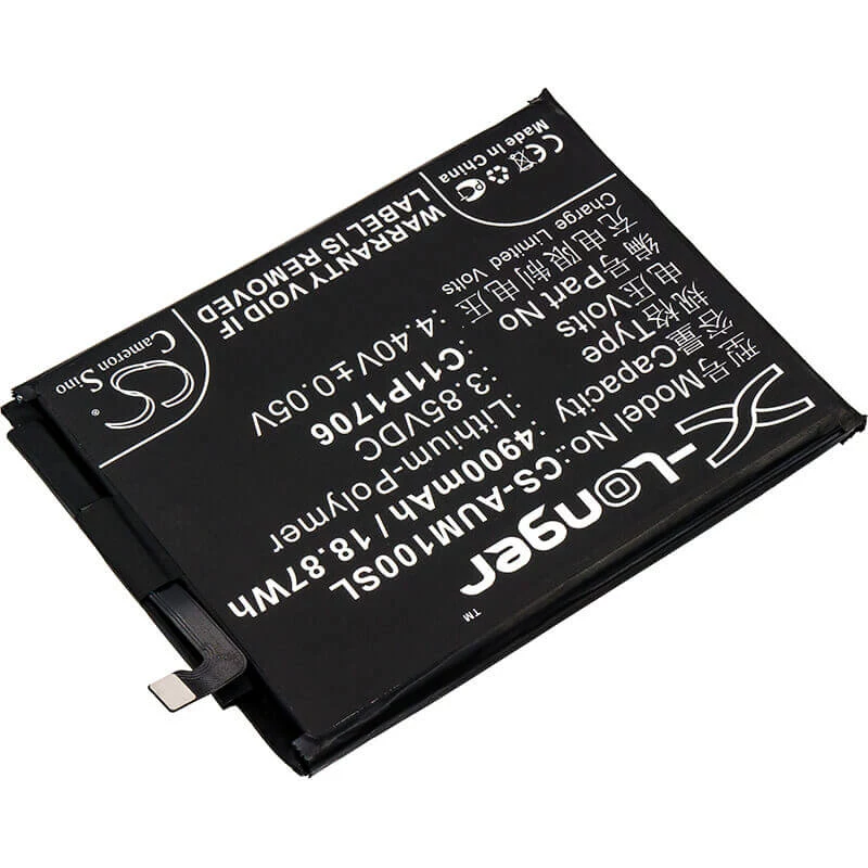 Cameron Sino 5000 mAh Li-Polymer Akku für ASUS Zenfone Max Pro M1/M2 (C11P1706, 0B200-02870200, CS-AUM100SL)