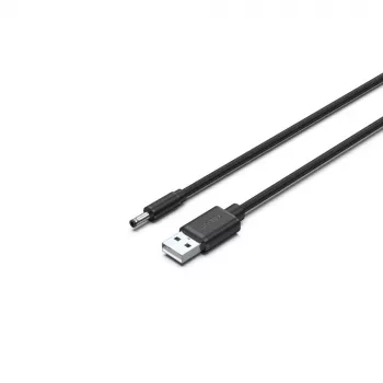 UNITEK USB auf DC 3,5x1,35mm Stromkabel 5V 2A 1,5m Schwarz