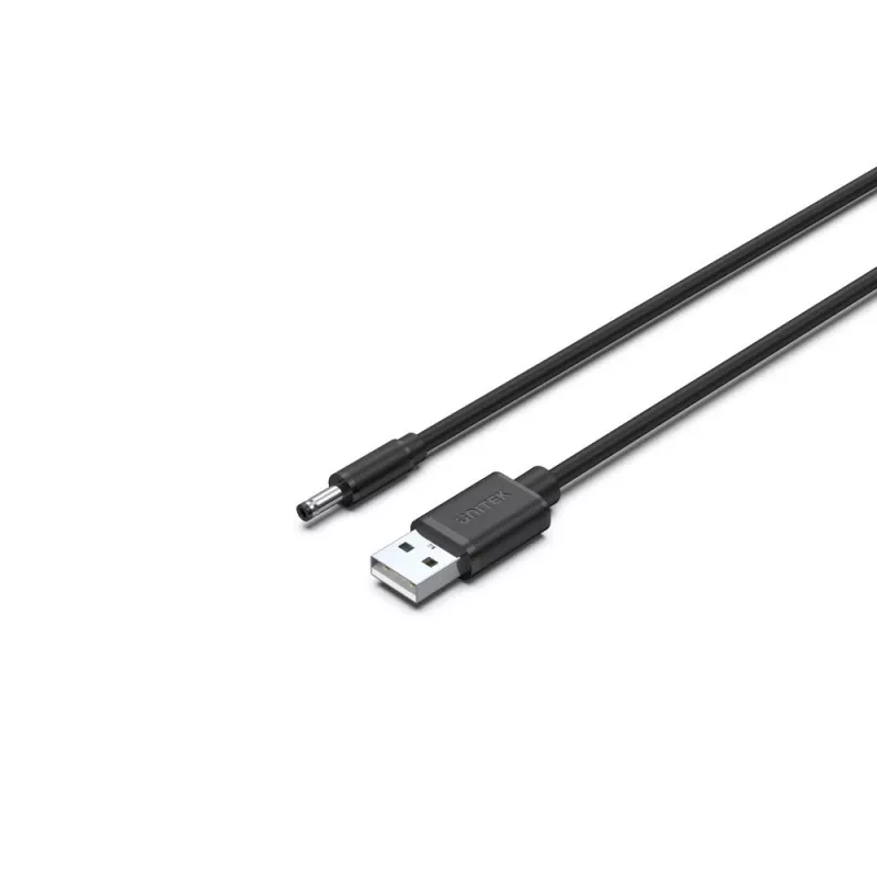 UNITEK USB auf DC 3,5x1,35mm Stromkabel 5V 2A 1,5m Schwarz