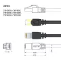 UNITEK Cat.7 S/FTP 2,0 m Ethernet-Patchkabel, 10 Gbit/s, 600 MHz, vergoldete RJ45-Stecker, Schwarz